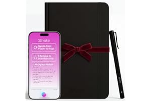XNote Smart Pen & Notebook Starter Set – AI-Powered Digital Note Taking, Real Paper Writing Syncs to App, Bluetooth Smart Notebook, 17-Hr Battery, Official Bundle with 5 Ink Refills