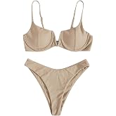 Angelsin &Uuml;st&uuml; V G&ouml;ğ&uuml;s Dekolteli Bikini Takım