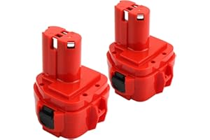 2X Joiry 12V 3.5Ah Ni-MH Batteria per Makita PA12 Batería Makita 1220 1222 1233 1200 1234 1235 1235B 1235F 1235A 192696-2 192698-8 192598-2 192681-5 192698-A 193138-9 193157-5