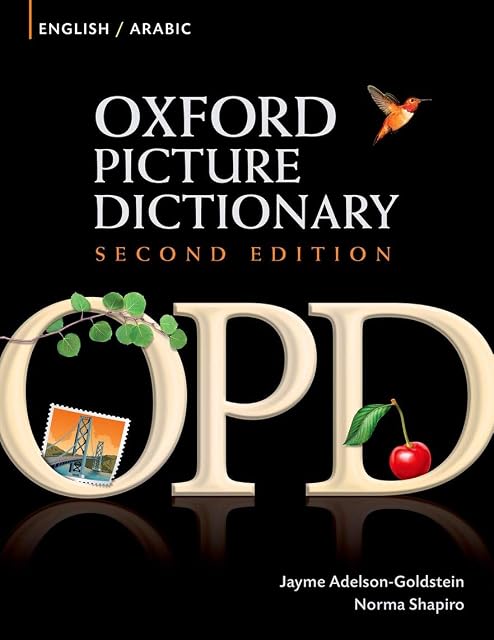 Portada de Oxford Picture Dictionary Second Edition: English-Arabic Edition: Bilingual Dictionary for Arabic-speaking teenage and adult students of English