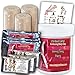 3 Bandage tums slimming inch loss body clay wrap powder spa kit approx1.5 ltrs