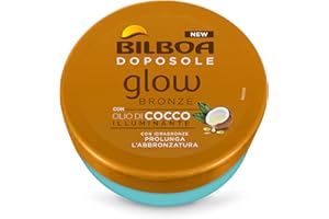 Bilboa After Sun Intensive Bronze, Aftersun mit Mandelöl, feuchtigkeitsspendend und pflegend, verlängert die Bräunung und Pflege, dermatologisch getestet, 250 ml