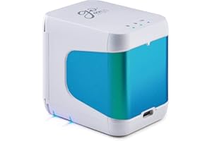 ‎COLOP Colop e-Mark go, kompakter tragbarer Drucker, mobiles Beschriftungsgerät, vollfarbige Abdrucke auf saugenden Oberflächen, kostenlose App, weiß, 73,5 x 54,5 x 63,5 mm