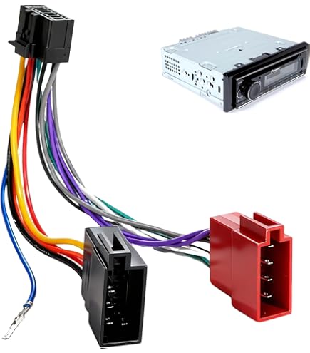 TechExpert iso-kabel voor autoradio Pioneer 16 pin 24,5x10mm