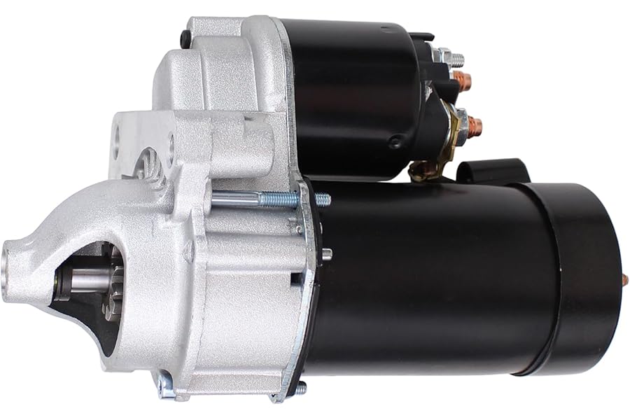 Starter Motor for Cit-roen Berlingo Elysee C1 C3 C5 DS3 Nemo Xsara Fia-t Scudo O-pel Vaux-hall Combo E Crossland X Peu-geot 107 2008 206 207 208 3008 308 5008 508 To-yota Aygo Proace 1.4 1.5 1.6 2.0