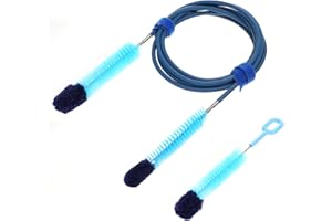 ALEEIK CPAP Schlauch Reinigungsbürste Doppelseitige Schlauchbürste CPAP Reinigungsset CPAP Schlauch und Maskenreinigungsbürste Geeignet für Alle CPAP Schlauchtypen