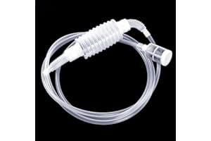 XULIN Brew Syphon Tube, 2m Home Brew Beer Siphon Filter, Syphon Pump Manual Soft Pipe Hose Wine Beer Brewing Making Equipment Reused (78.74in)