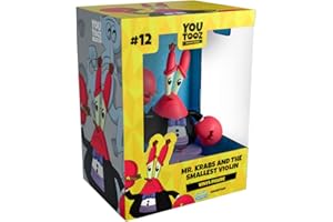 Youtooz Mr Krabs and The Smallest Violin 4.4" Inch Vinyl Figure, Official Licensed Mr. Krabs and The Smallest Violin Collectible from Spongebob Squarepants by Spongebob Squarepants Collection, Red