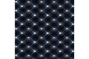 LightsGo Net Fairy Lights Outdoor Indoor LED Fairy Lights 120LEDs 1.5m*2m Cool White - 8/16H Timer, 8 Modes, Memory