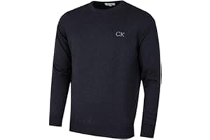 CALVIN KLEIN JEANS Calvin Klein para Hombre Cuello Redondo Tour Comfort Golf Suéter
