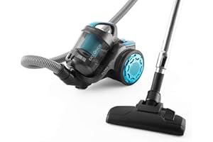 Orbegozo Ap 8030 - Aspirador Ciclónico Sin Bolsa, Filtro Hepa, Depósito 2 L, Potencia Regulable Electrónicamente, 800 W, Colo