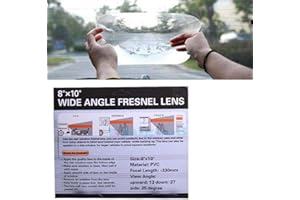 ANIGOOD WIDE ANGLE CAR REAR WINDOW FRESNEL LENS VIEW OPTICAL 8"x10" Reversing Parking