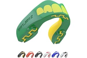 ‎SAFEJAWZ SAFEJAWZ Sport Zahnschutz Erwachsene und Kinder Sport Mundschutz Für alle Vollkontakt-Sportarten einschließlich Rugby, MMA, Kampfsport, Kickboxen, Judo, Hockey & Boxe