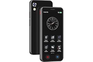 ‎FTJKGH Übersetzer A40, Sprachübersetzer AI mit 5-Zoll-Bildschirm 8 Megapixel Fotoübersetzung, 139 Sprachen Online /16 Offline(Offline Deutsch), Translator für Reisen und Business