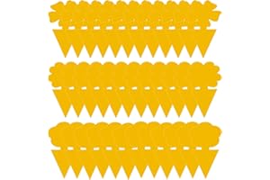 PEIQIUP Trauermücken Bekämpfen mit Gelbsticker (36 Stück), Gelbsticker Trauermücken, Für die Zimmerpflanzen Schädlingsbekämpfung, Gelb, Blumenkategorie