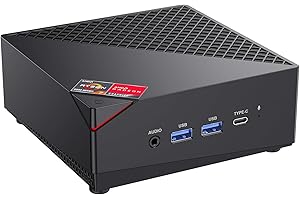 ACEMAGICIAN AM06Pro Mini PC, AMD Ryzen 7 7730U (8C/16T, jusqu'à 4,5 GHz), 32 Go (2 x 16) DDR4 1024 Go (1 to) SSD, Mini Ordinateur de Bureau avec Triple écran 4K, Type-C, Dual Ethernet, WiFi 6, BT 5.2