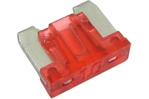 All Trade Direct 5 X 10 Amp Low Profile Micro Mini Blade Fuse Car Auto