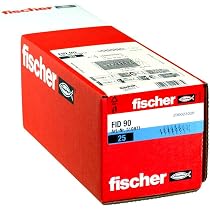Lot De 25 Chevilles D'isolation Fischer FID 90 - 90mm, Fixation Sans Pont Thermique, Plastique, Neuf