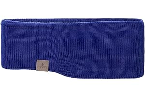LIERYS Fascia copriorecchie Fine Merino Donna/Uomo (larghezza 7,5-10 cm) - Made in Germany - fascia in maglia a tre strati in merino - Internamente in cotone