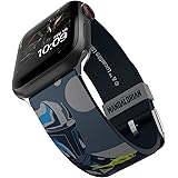 Mandalorian Cinturino Smartwatch - Licenza ufficiale, compatibile con ogni dimensione e serie di Apple Watch (orologio non in