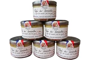 Lucien Georgelin Pâté du Dimanche au Foie Gras le lot de 6 pots de 200g