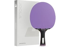JOOLA Racchetta da ping pong White Infinity Carbon – Racchetta professionale con rivestimenti Micron+