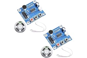 Gissroys ISD1820 20 sekunder programmerbar hörselmodul integrerad förstärkt högtalare direkt mikrofoningång enkel kontroll av röstuppspelning