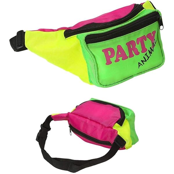Balinco Jaren 80 outfit voor dames en heren, trainingspak, carnavalskostuum, vokuhila-pruik, baard, ketting, pilotenbril, zweetbanden, gettoblaster (mint I paars, geel, S