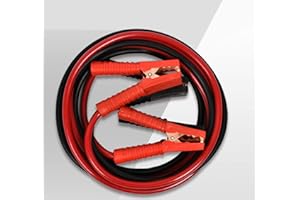 Nisorpa 4 M 1800AMP Heavy Duty Battery Jump Leads Professional Car Van Battery Booster Cables for HGV Cars Vans Truck,Jump Leads for Car Battery 12-24V (4M 1800AMP)