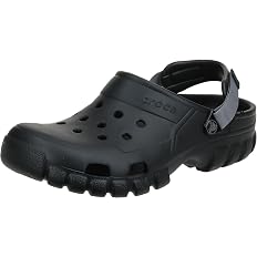 Crocs Unisex Offroad Sport Clog, Black 