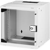 DIGITUS Network Cabinet &ndash; 10 Inches, 6U &ndash; Unassembled &ndash; Soho Pro &ndash; Grey | 10 inch useful depth - 325 x 315 x 300 mm (H x W x