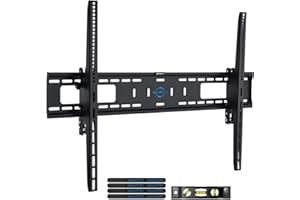 deleyCON Universal TV Wandhalterung 60"-100" Zoll (152-254cm) Neigbar - 75Kg - bis VESA 900x600 - Plasma LCD LED OLED TFT Curved Fernseher Halterung