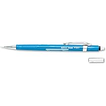 Pentel Matita meccanica automatica serie 120 A313 + 12 mine HB + tubo di ricarica per gomma – in confezione – 0,3 mm – rosso