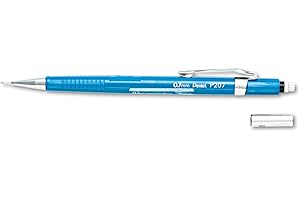Pentel Sharp 200 P207-C ołówek automatyczny, 0,7 mm, stopień twardości HB, niebieski (1 opakowanie)