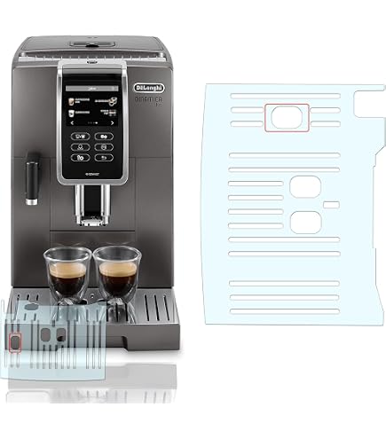 Film Protection Anti-Rayures Pour DeLonghi PrimaDonna Soul - Ecam 610.75, 610.74, 610.55, 612.55 | Kit Installation