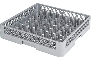 Morleos Spülkorb 50x50x10 cm (Tellerspülkorb) mit Fingern | Geschirrkorb Spülmaschine Besteckkorb Abtropfkorb Abtropfgestell | Teller (grobmaschig) | Besteck (feinmaschig) | Gläser (grobmaschig)