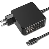 Chargeur USB-C 65W Yisbat - Compatible Huawei Matebook, Lenovo ThinkPad, Dell, HP, MacBook, Etc.