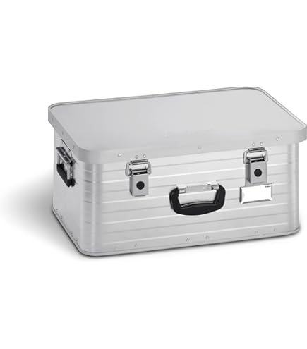 Hünersdorff Custodia in Alluminio, Set di 1, Argento, 452300, Silver, 91 l Casse
