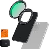 K&F CONCEPT Magnetic Lens Filter Mount Adapter with 67mm Variable ND2-32 Filter Compatible with 6.7/6.9-inch iPhones, Compati