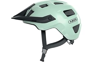 ABUS Casco MTB MoTrip - robusto casco da bici con visiera regolabile in altezza per mountain biker - vestibilità personalizzata - unisex