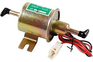 VIENTIANE Universal Automotive Modifié HEP-02A 12V Heavy Duty Pompe à carburant électrique Métal Pour Essence et diesel(D'or)