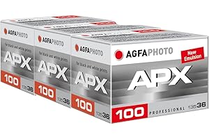 AgfaPhoto APX 100-36 Dreier Pack Schwarz/Weiß Bilderfilm