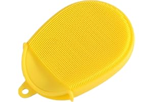 Silikondiskborste återanvändbar mångsidig non-stick snabbtorkande