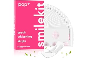LEIKEDUN 28 Pezzi Strisce Sbiancanti Denti, Teeth Whitening Strips, Professional Sbiancamento Denti Whitening Strips, Kit Sbiancamento Rimozione Delicata delle Macchie Dentali