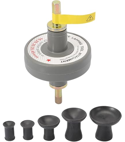 Kit Di Strumenti Per Lappatura Valvole Strumento Di Fissaggio Per Lappatura Valvole, Universale Da 1000 Giri/Min A 1250 Giri/Min, Con 5 Piastre Di Aspirazione, Kit Lappatura Valvole Motore Piccolo - 3