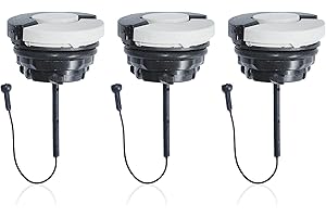 Mtanlo Tappi Serbatoio per Stihl MS171 MS181 MS200 MS210 MS230 MS250 MS270 MS280 MS290 MS310 MS311 MS390 MS391 MS340 MS341 MS361 MS380 MS381 MS460 Motosega, Tappo Olio Combustibile (3 Pezzi)