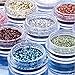 Supply EU 12pcs Color Glitter Dust Powder Tip Decoration Nail Art