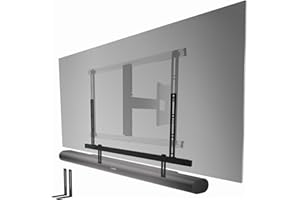 Vogel's Premium Mount for Sonos Soundbars – perfect positioning for Arc (Ultra), Beam & Playbar | Also suitable for other brands | Ideal in combination with swiveling TV wall mounts