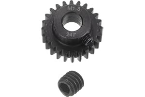 QUARKZMAN Mod 1 24T Kugghjul 8 mm Hål Härdat Stål Motor