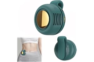 BRTNUP Mini ventilateur silencieux sans pales portable avec clip, rechargeable 3 vitesses, voyage, bureau, chemise, cadeau d'été pour amateurs de plein air